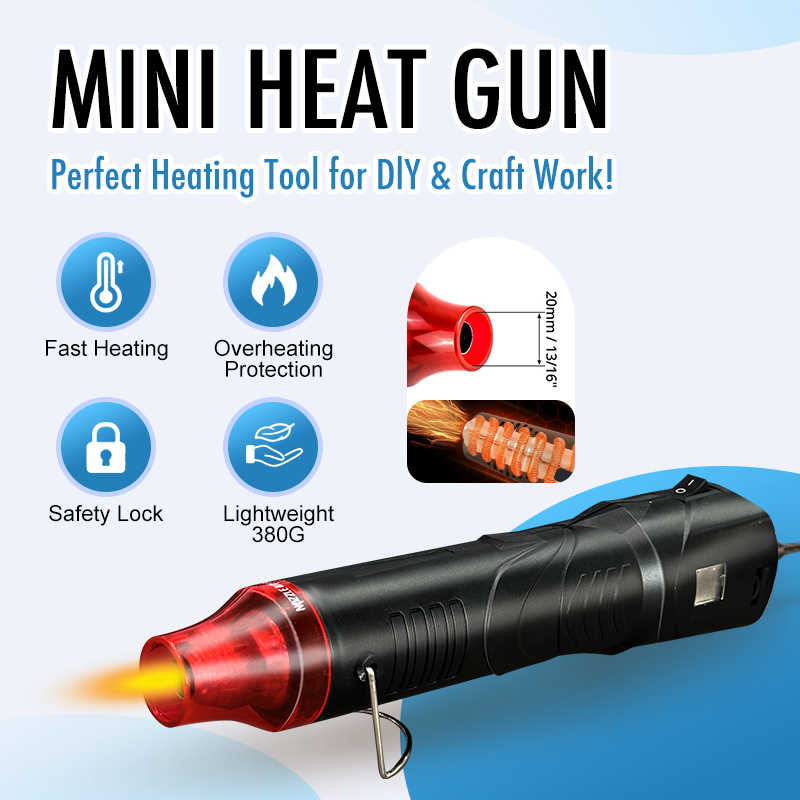 Heat Gun Variable - Pistola de aire caliente de 220V,