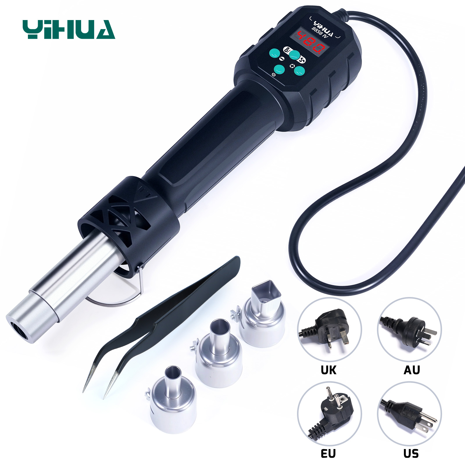 Heat Gun Variable - YIHUA pistola de aire caliente temperatura