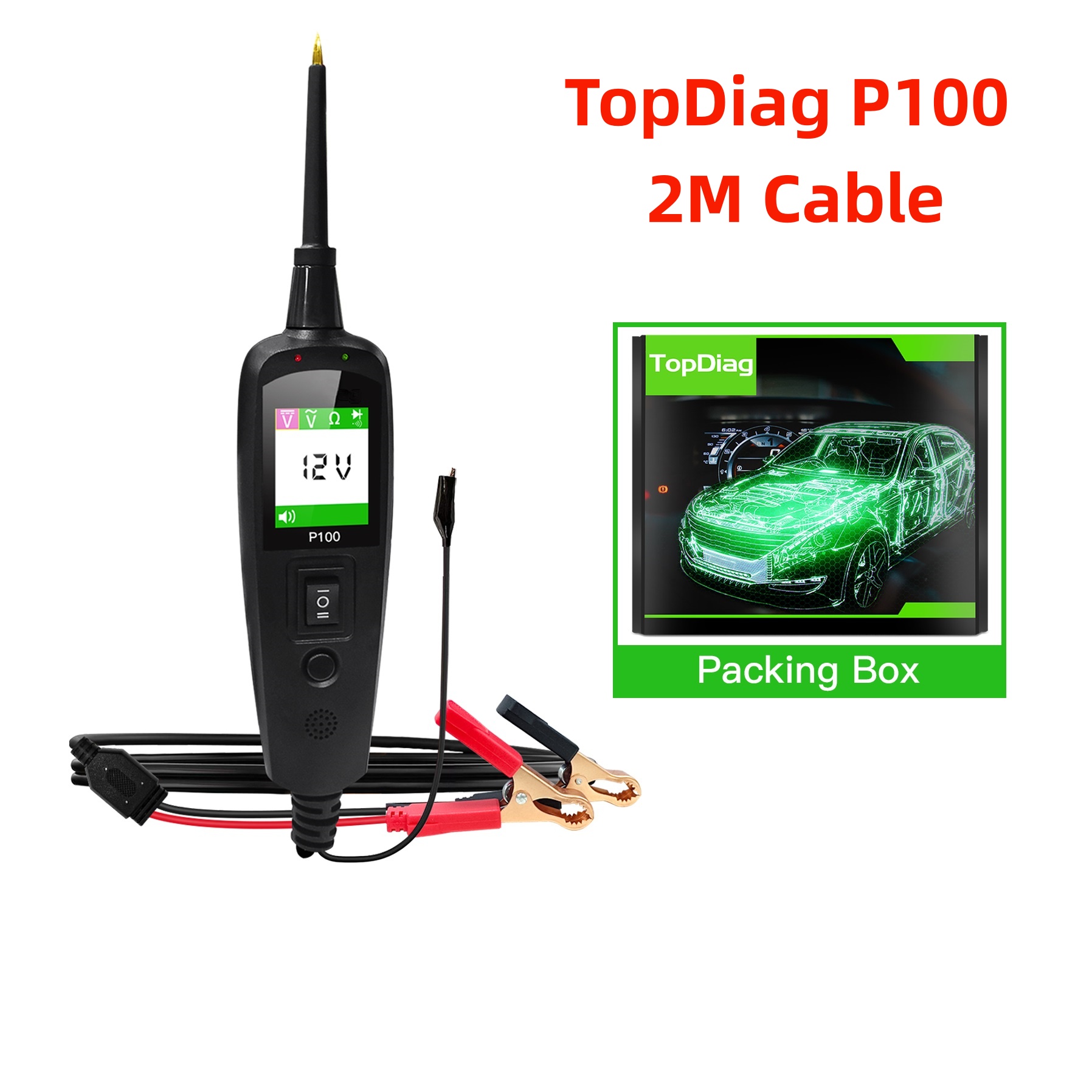 Power Tools Kits - Probador de Circuitos Eléctricos para Automóviles