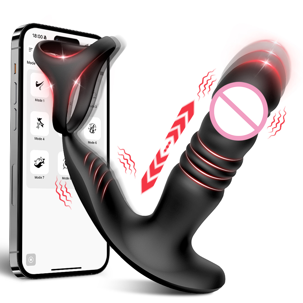 Power Tools App - Vibrador de empuje masculino, masajeador de