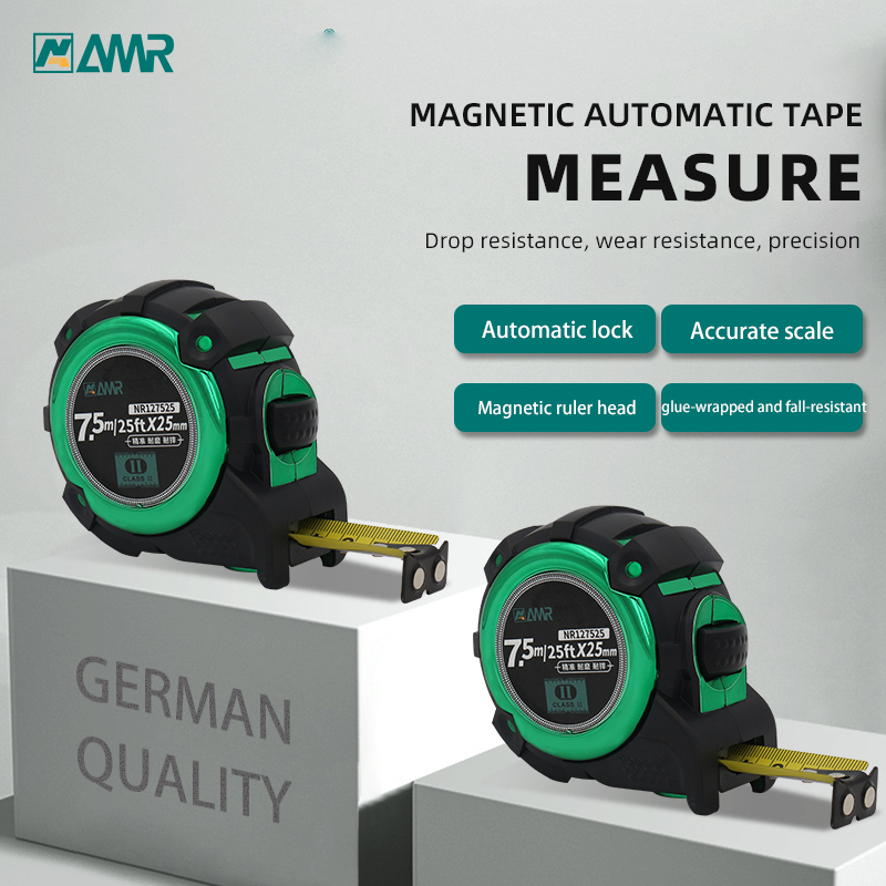 Stanley Tape 25Ft - Cinta métrica AMR retráctil métrica e