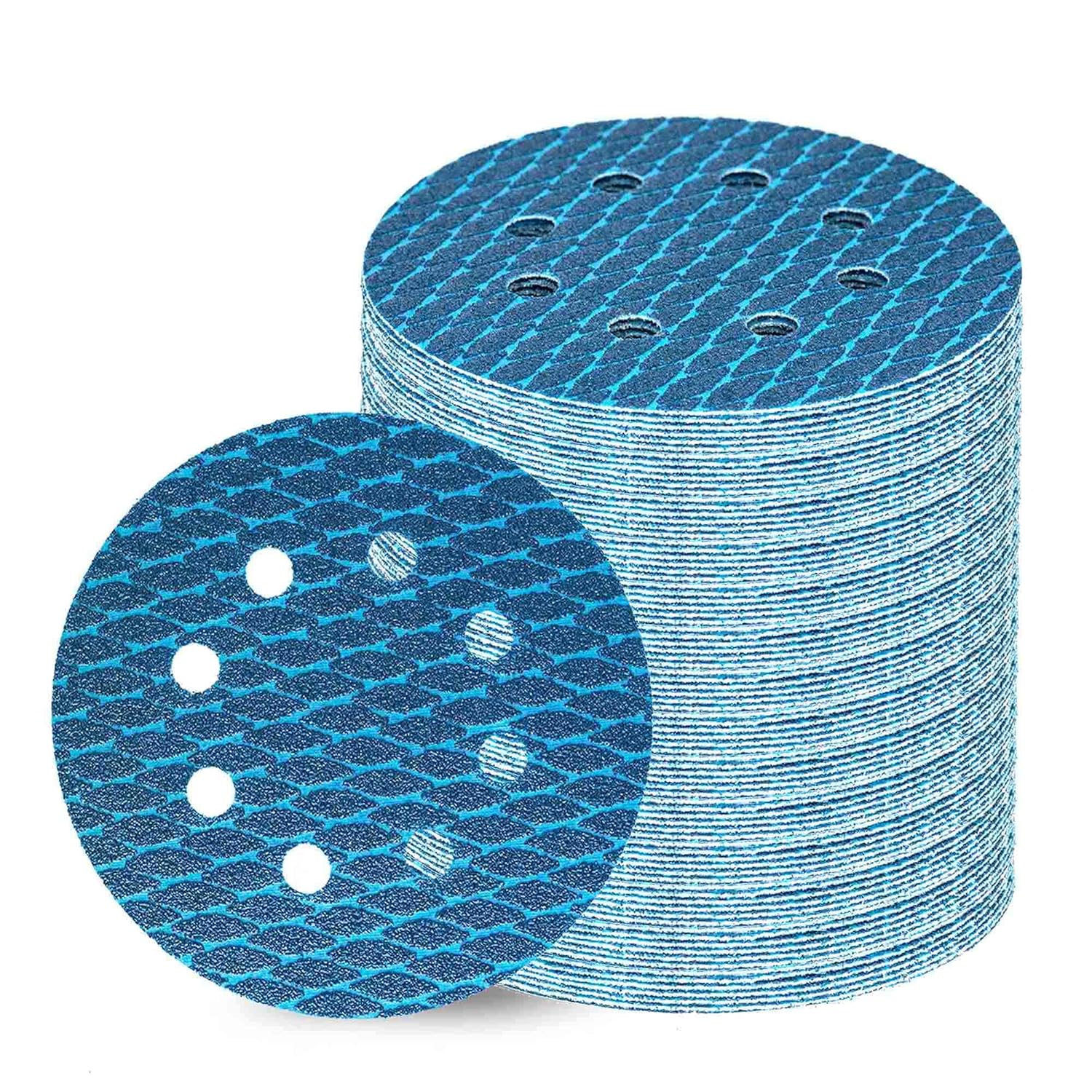 Random Orbital Sander - Discos de Lijado Azules Premium de