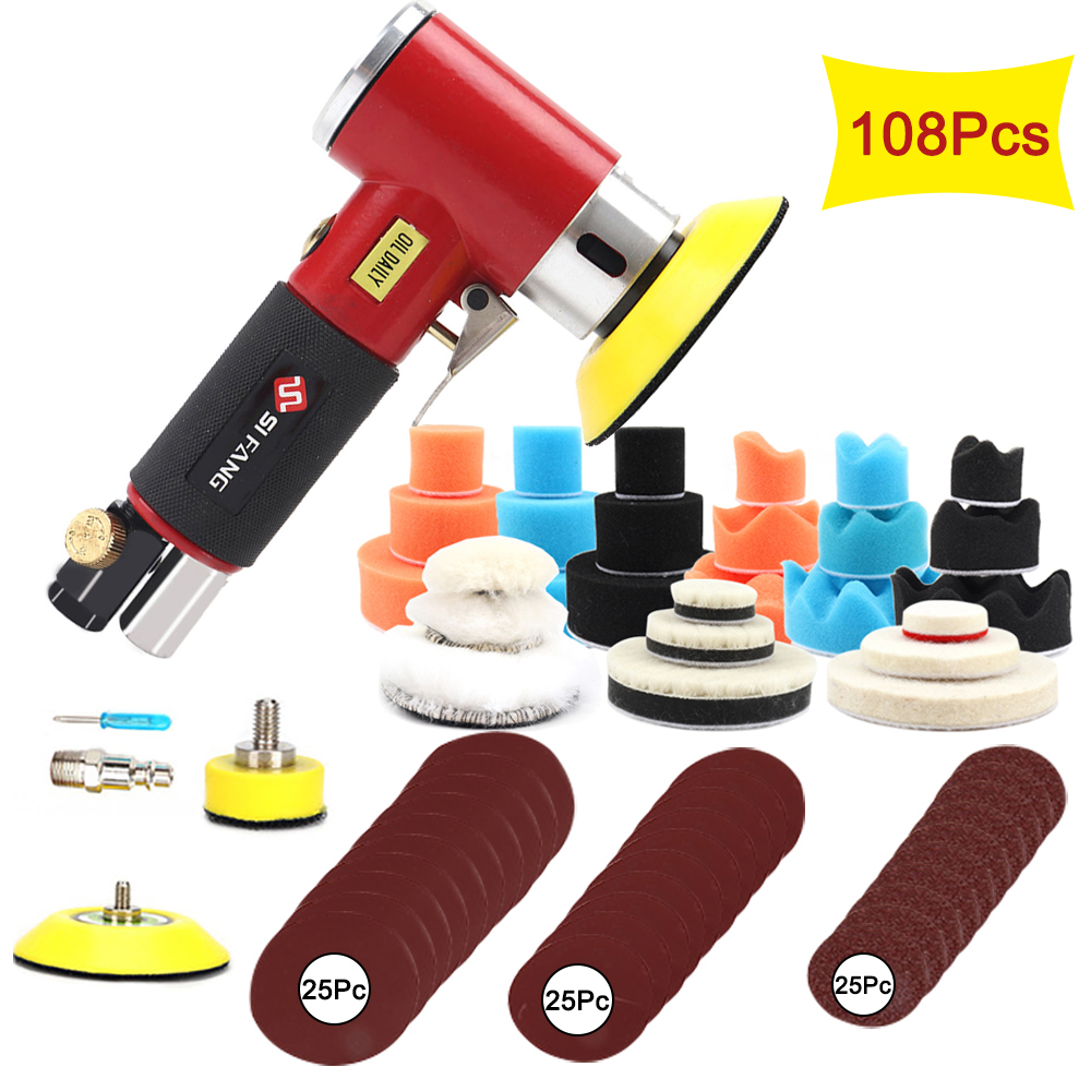 Random Orbital Sander - SIFANG-lijadora de aire orbital aleatoria, herramientas
