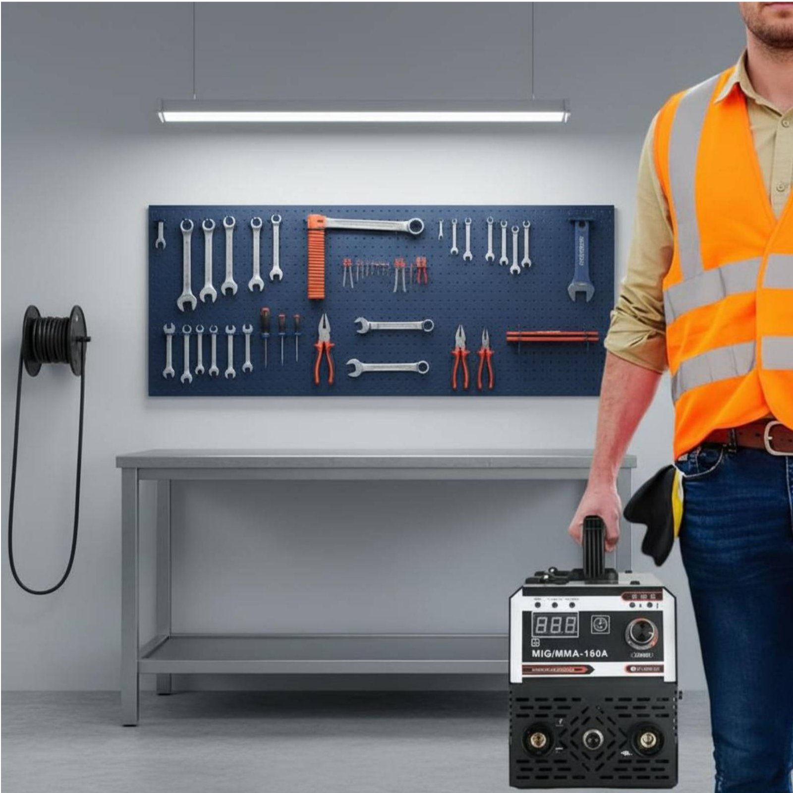 Soldadora MIG MMA Portátil, Li - Power X Tools And Machinery reseña y precio