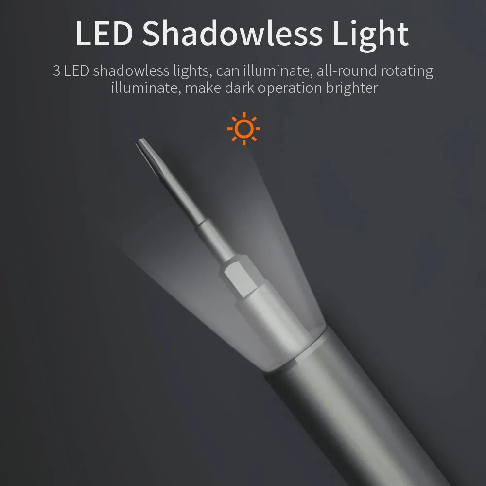 Juego de destornilladores eléc - Xiaomi Power Tools reseña y precio
