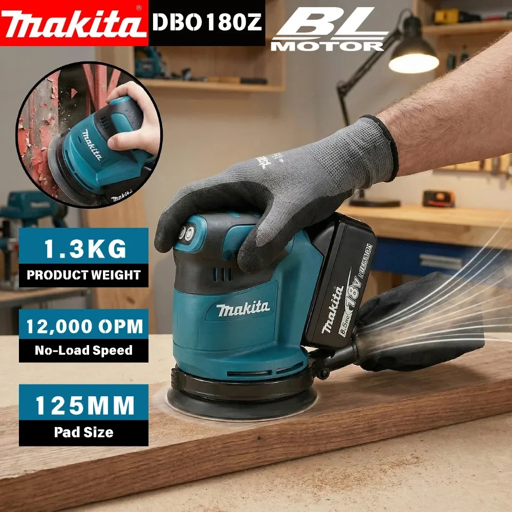 Lijadora Orbital Aleatoria Rec - Random Orbital Sander reseña y precio