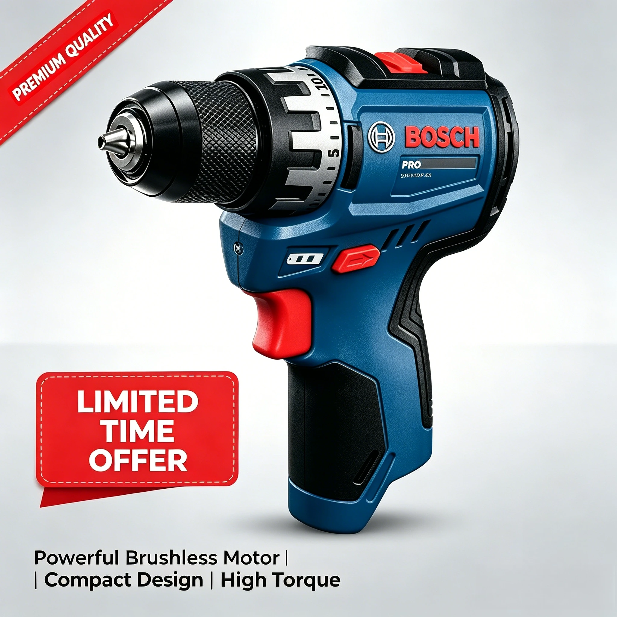 Taladro Inalámbrico Bosch Prof - Power Tools Professional reseña y precio