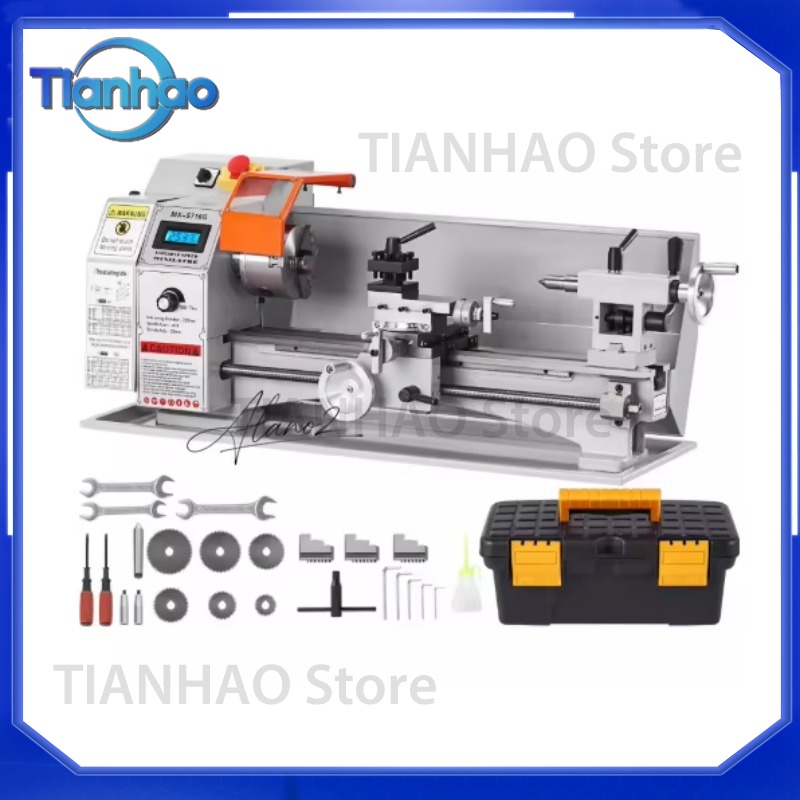 Torno de metal de 7'' x 16'' p - Power X Tools And Machinery reseña y precio