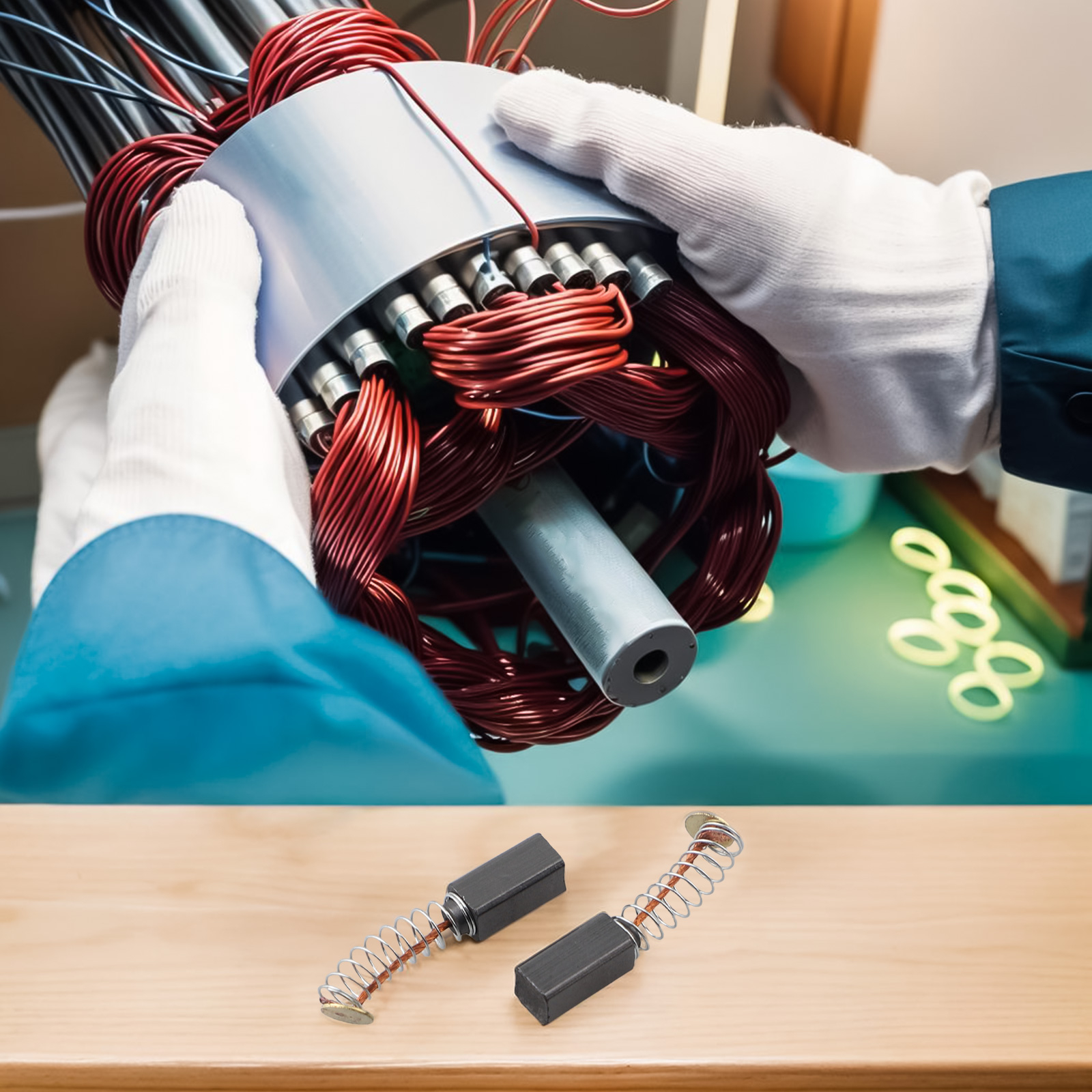 40 cepillos de carbón para her - Power X Tools And Machinery reseña y precio