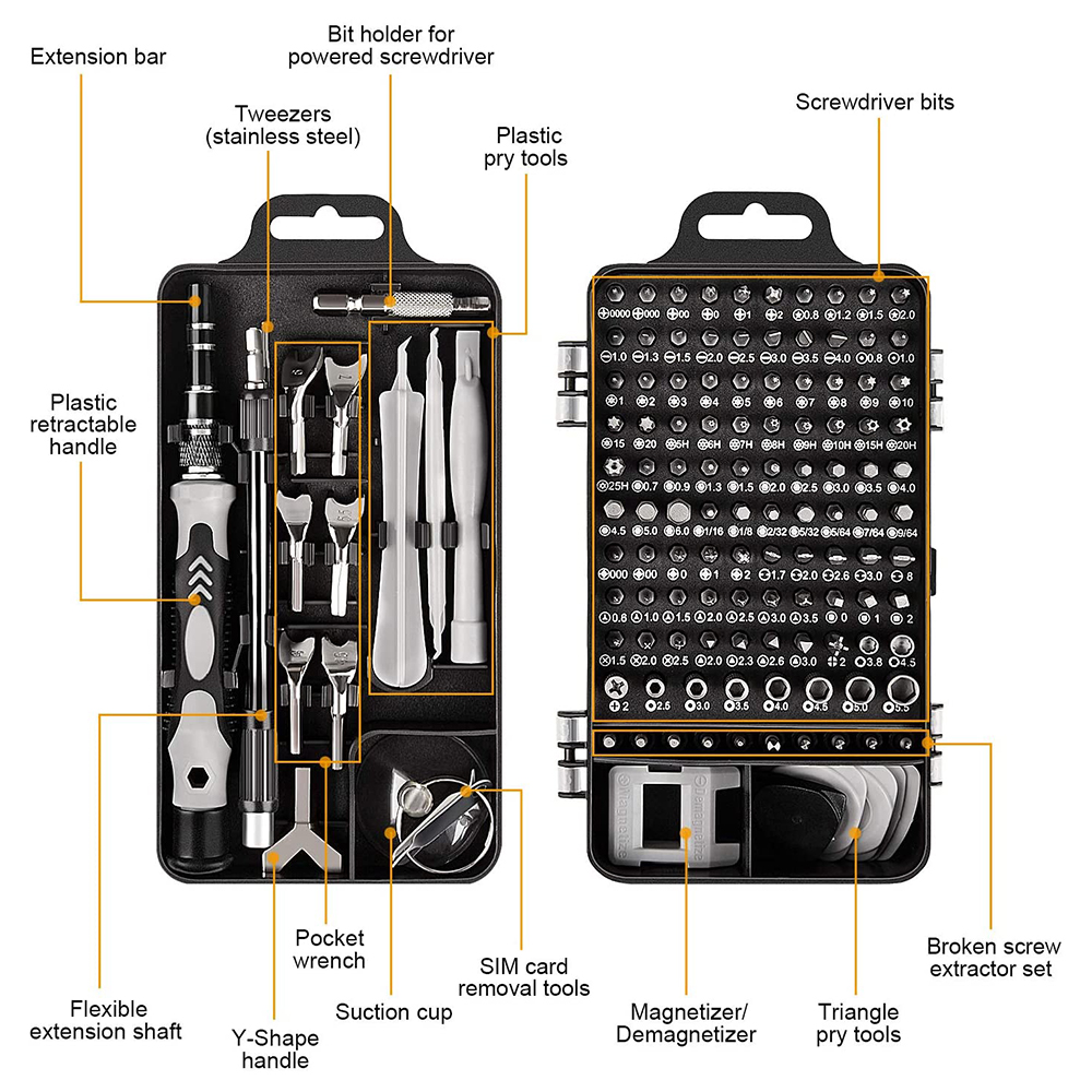 Juego de destornilladores de p - Xiaomi Power Tools reseña y precio