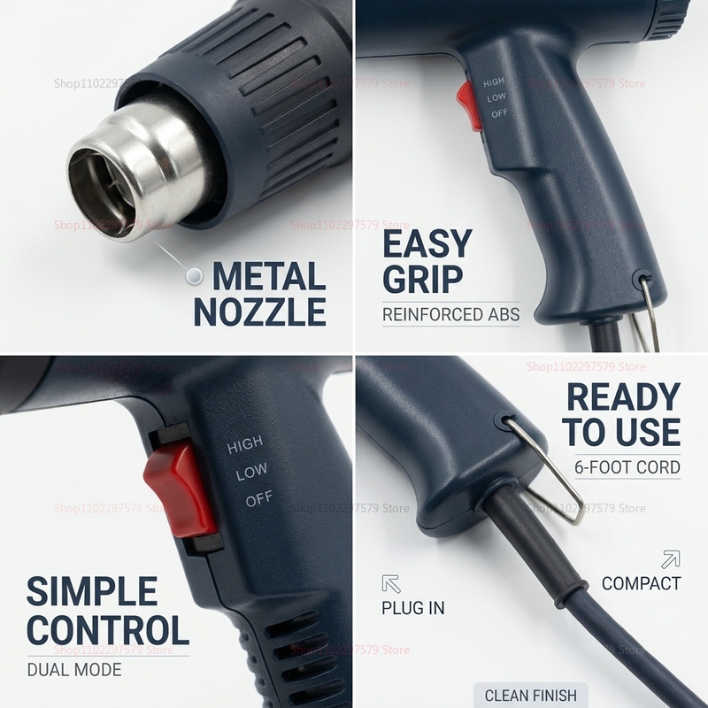 Nueva Pistola de Aire Caliente - Heat Gun Variable reseña y precio