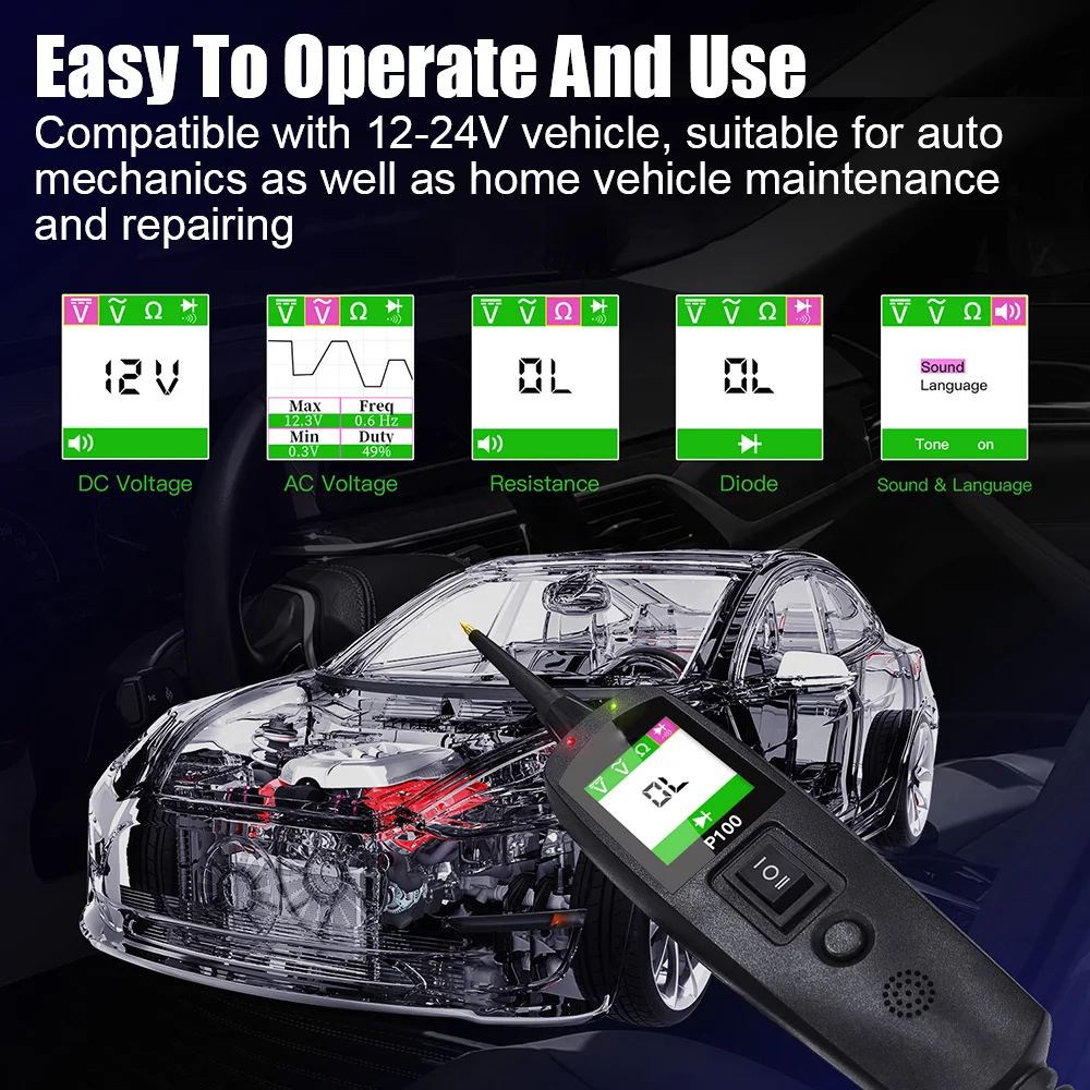 Probador de Circuitos Automotr - Power Tools Kits reseña y precio