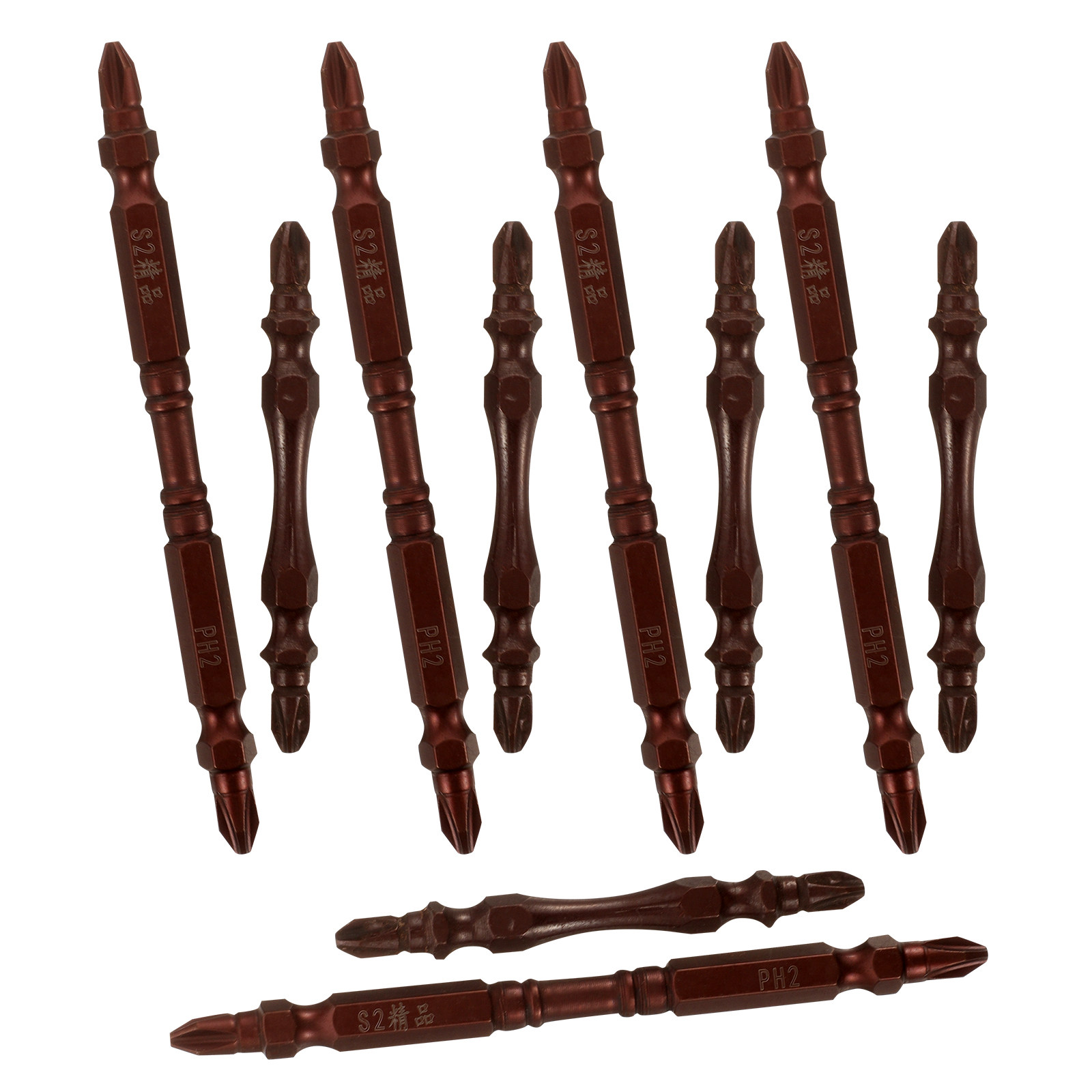 Juego de 10 brocas de impacto  - Power Tools Kits reseña y precio
