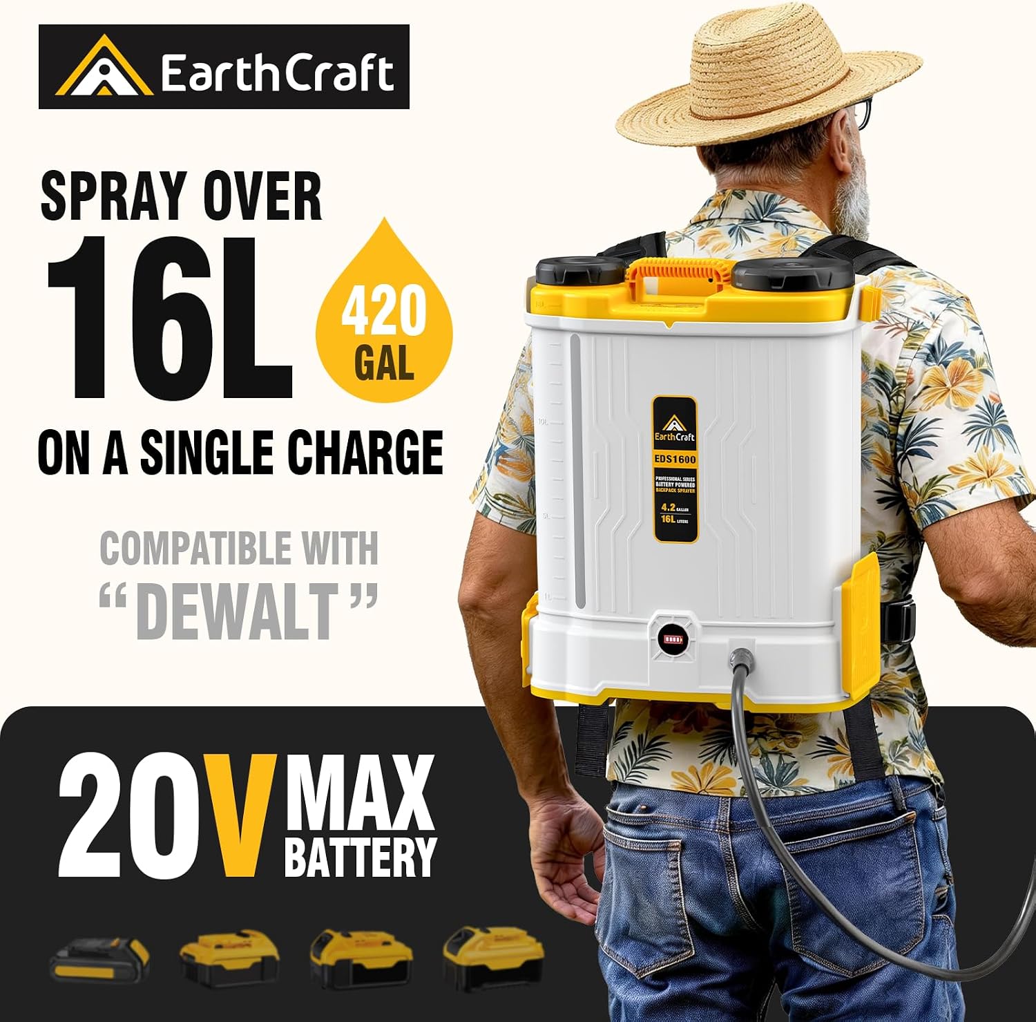 Pulverizador de Mochila a Bate - Power Tools Equipment reseña y precio
